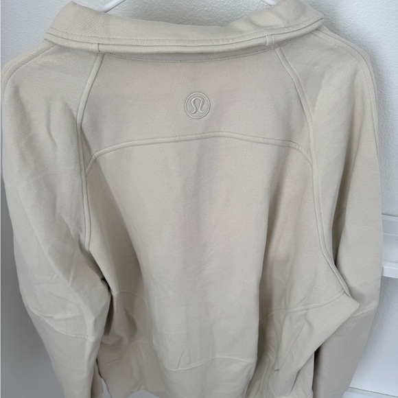 lululemon athletica Tops - Lululemon Beige Zip-Up Jacket